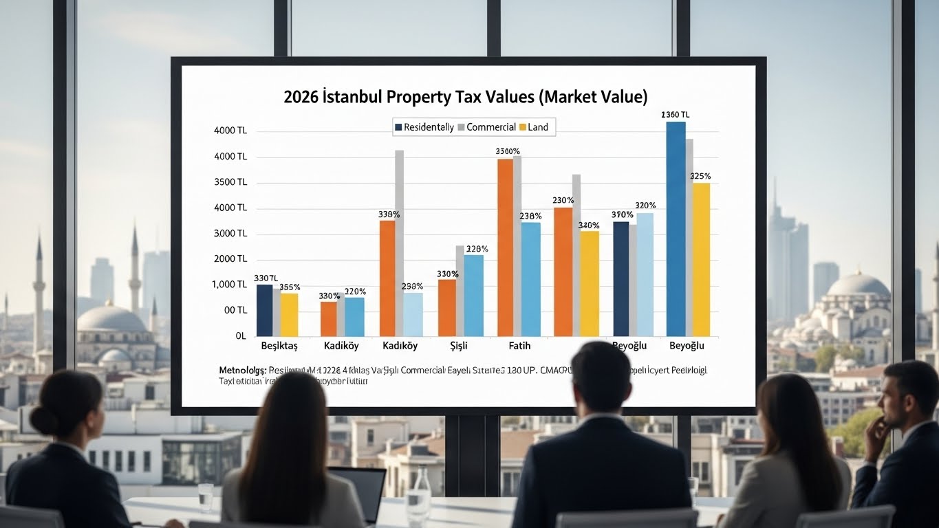 2026 Istanbul Property Tax Values (Rayiç Bedel) & Investment Guide